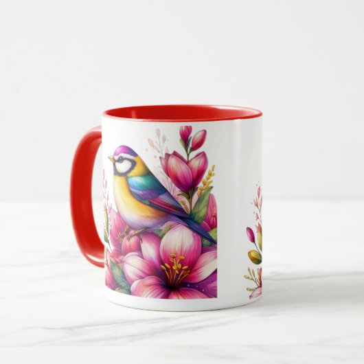 Birdsong Symphony Cup Tasse (Vorderseite Links)