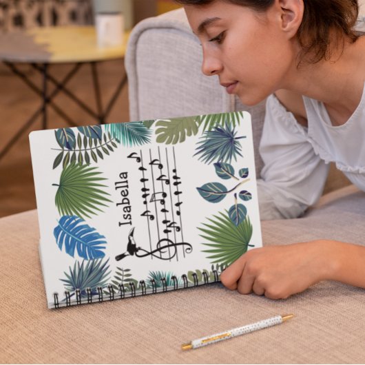 Birdsong Toucan beitretend Vogellied anpassbar Notizblock