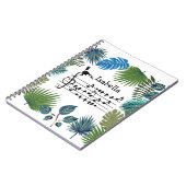 Birdsong Toucan beitretend Vogellied anpassbar Notizblock (Linke Seite)