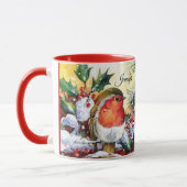 Birdwatcher Friend Weihnachtsgeschenk Name Kaffee Tasse (Links)