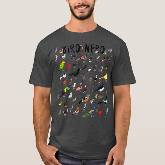 Birdwatcher Gifts Birdwatching Bird Nerd T-Shirt (Vorderseite)