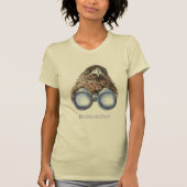 Birdwatcher Hawk Bird beobachtet Spaß T-Shirt (Vorderseite)