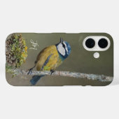 Birdwatcher-Individuelle Name mit Blauer Vogelmale Case-Mate iPhone Hülle (Rückseite (Horizontal))