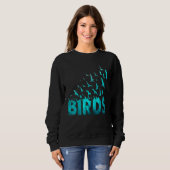 Birdwatcher Mama Bird Parrot Birds Vogelbeobachter Sweatshirt (Vorne ganz)