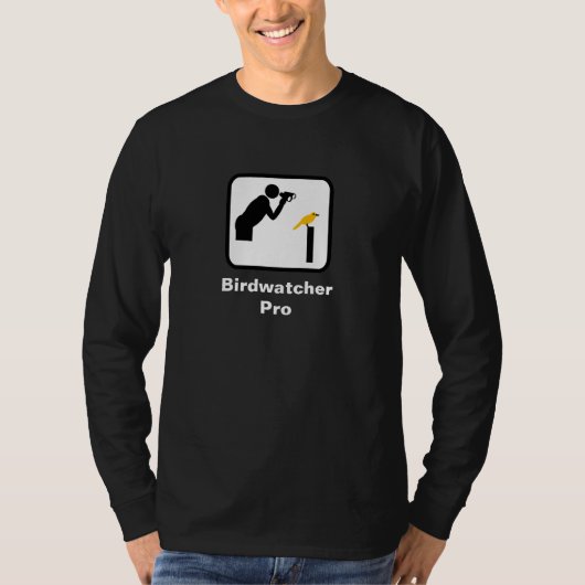 Birdwatcher Pro (Dark) T-Shirt (Vorderseite)