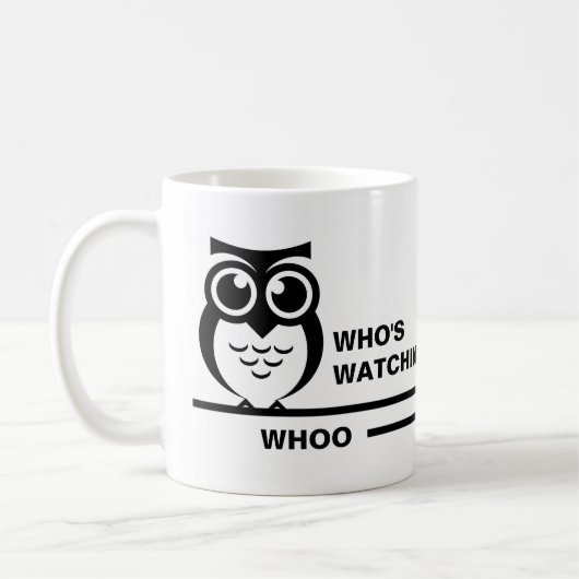 Birdwatcher-Tasse Kaffeetasse (Links)