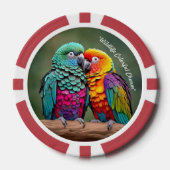 "Birdwatchers Freude" Pokerchips (Vorderseite)
