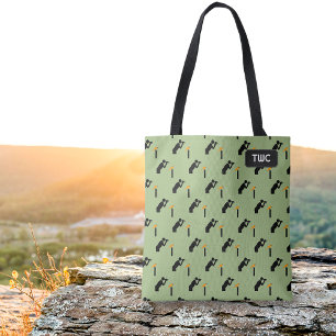 Birdwatchers - Ornithologe & Bird - eigene Initial Tasche