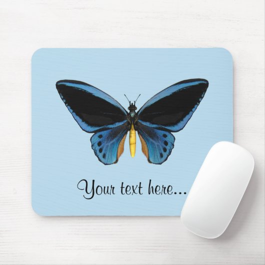 Birdwing Butterfly Mousepad (Mit Mouse)