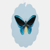 Birdwing Butterfly Ornament Karte (Rechts)