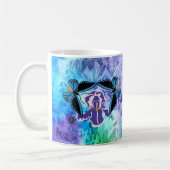 Birdwing Schmetterling auf Iris Tasse (Links)