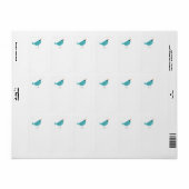 Birdy Adressaufkleber (Vorne)