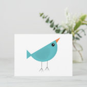 Birdy Begleitkarte (Stehend Vorderseite)