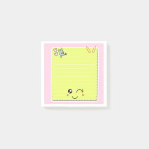 Birdy Bright Kawaii Post-it Klebezettel