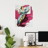 Birdy Button Up Poster (Heimbüro)