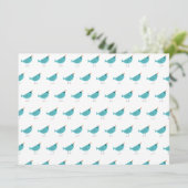 Birdy Einladung (Stehend Vorderseite)
