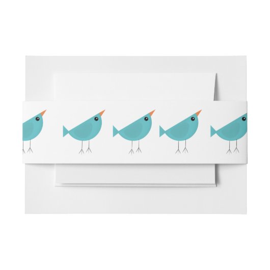 Birdy  einladungsbanderole (Vorderseite Beispiel)