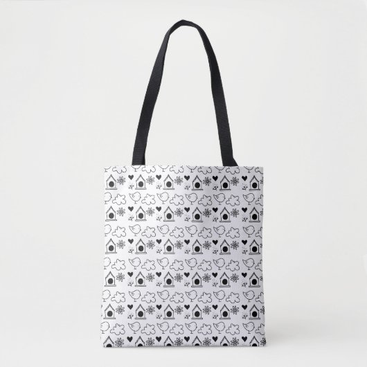 Birdy Element Pattern Tasche (Vorderseite)