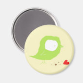 Birdy Found Liebe Magnet (Vorderseite/Rückseite)