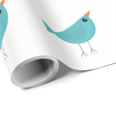 Birdy Geschenkpapier (Rolleneckpunkt)