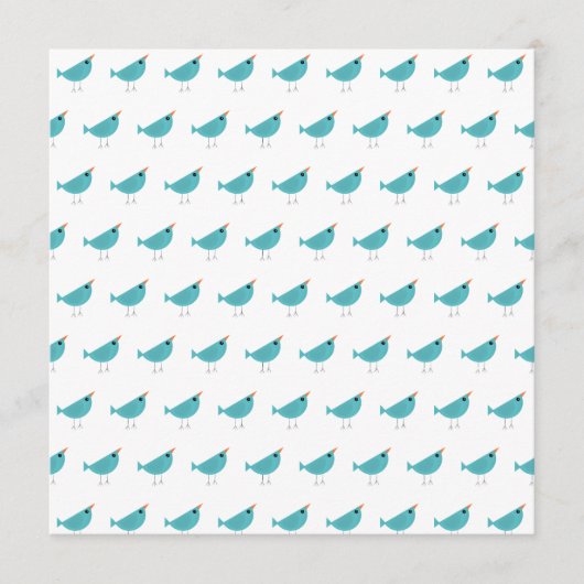 Birdy Hinweiskarte (Vorderseite)