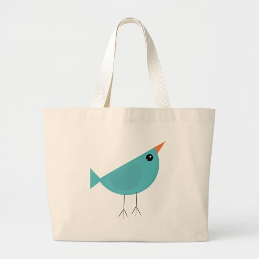 Birdy Jumbo Stoffbeutel (Vorne)
