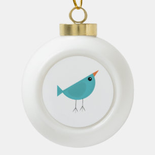Birdy Keramik Kugel-Ornament