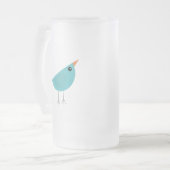Birdy Mattglas Bierglas (Vorderseite Links)