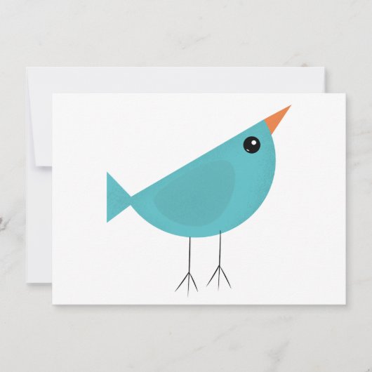 Birdy Mitteilungskarte (Vorderseite)