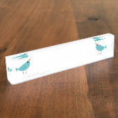 Birdy Namensplakette (Seite)