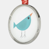 Birdy Ornament Aus Metall (Links)