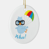 Birdy Parachute Keramikornament (Rechts)