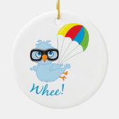 Birdy Parachute Keramikornament (Hinten)