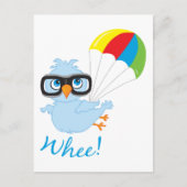 Birdy Parachute Postkarte (Vorderseite)