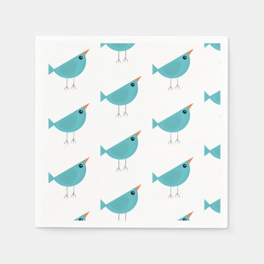 Birdy Serviette (Vorderseite)