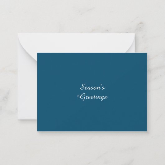 Birdy und das Eichhörnchen Mitteilungskarte (Rückseite)