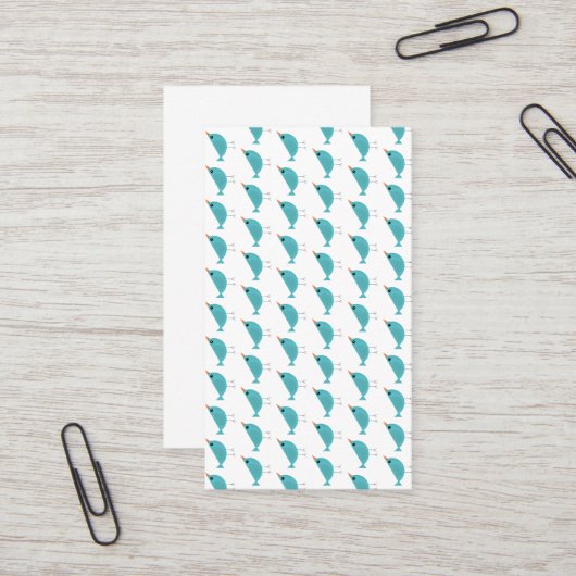 Birdy  visitenkarte (Vorderseite/Rückseite Beispiel)