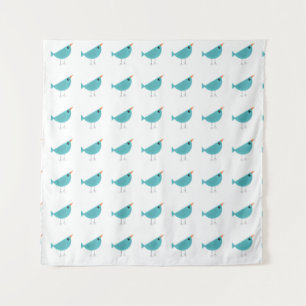 Birdy Wandteppich