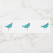 Birdy Wasserflaschenetikett (Einzelnes Label)