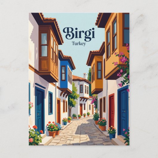 Birgi Türkei Postkarte (Vorderseite)