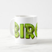 Birgit Name Kiwi Style Tasse Teetasse Kaffeetasse (Vorderseite Links)