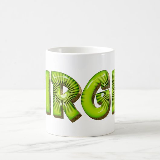 Birgit Name Kiwi Style Tasse Teetasse Kaffeetasse (Mittel)