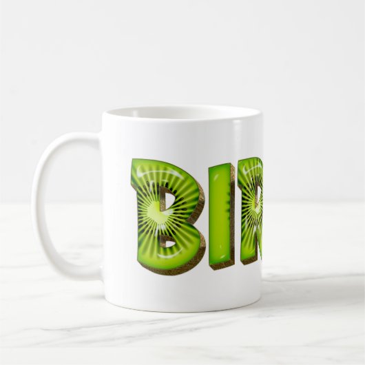 Birgit Name Kiwi Style Tasse Teetasse Kaffeetasse (Links)