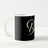 Birgit white gold Handwriting Tasse Kaffeetasse (Links)