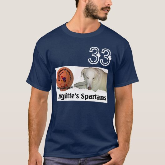 Birgitte' s Spartans, 33 - besonders T-Shirt (Vorderseite)