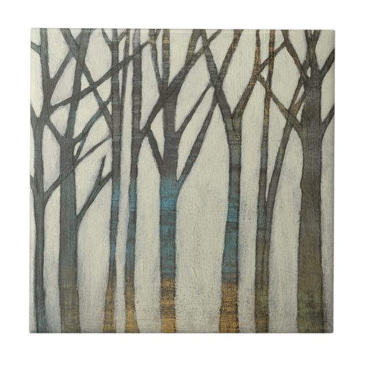 Birke Line I Fliese (Vorderseite)