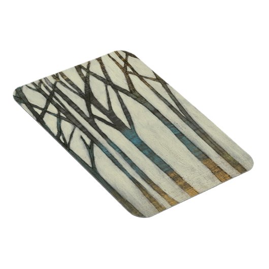 Birke Line I Magnet (Rechte Seite)