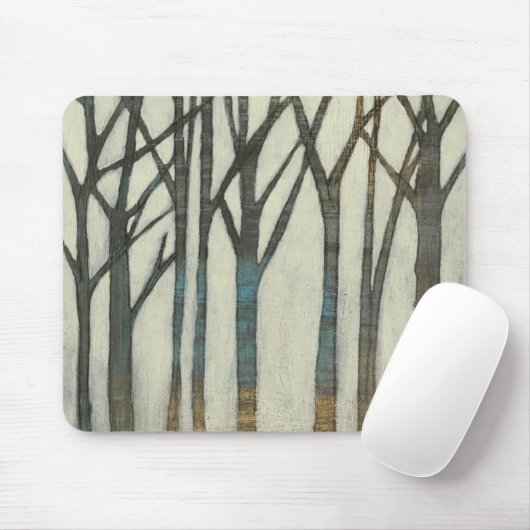 Birke Line I Mousepad (Mit Mouse)