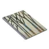 Birke Line I Notizblock (Rechte Seite)