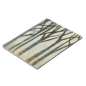 Birke Line I Notizblock (Linke Seite)